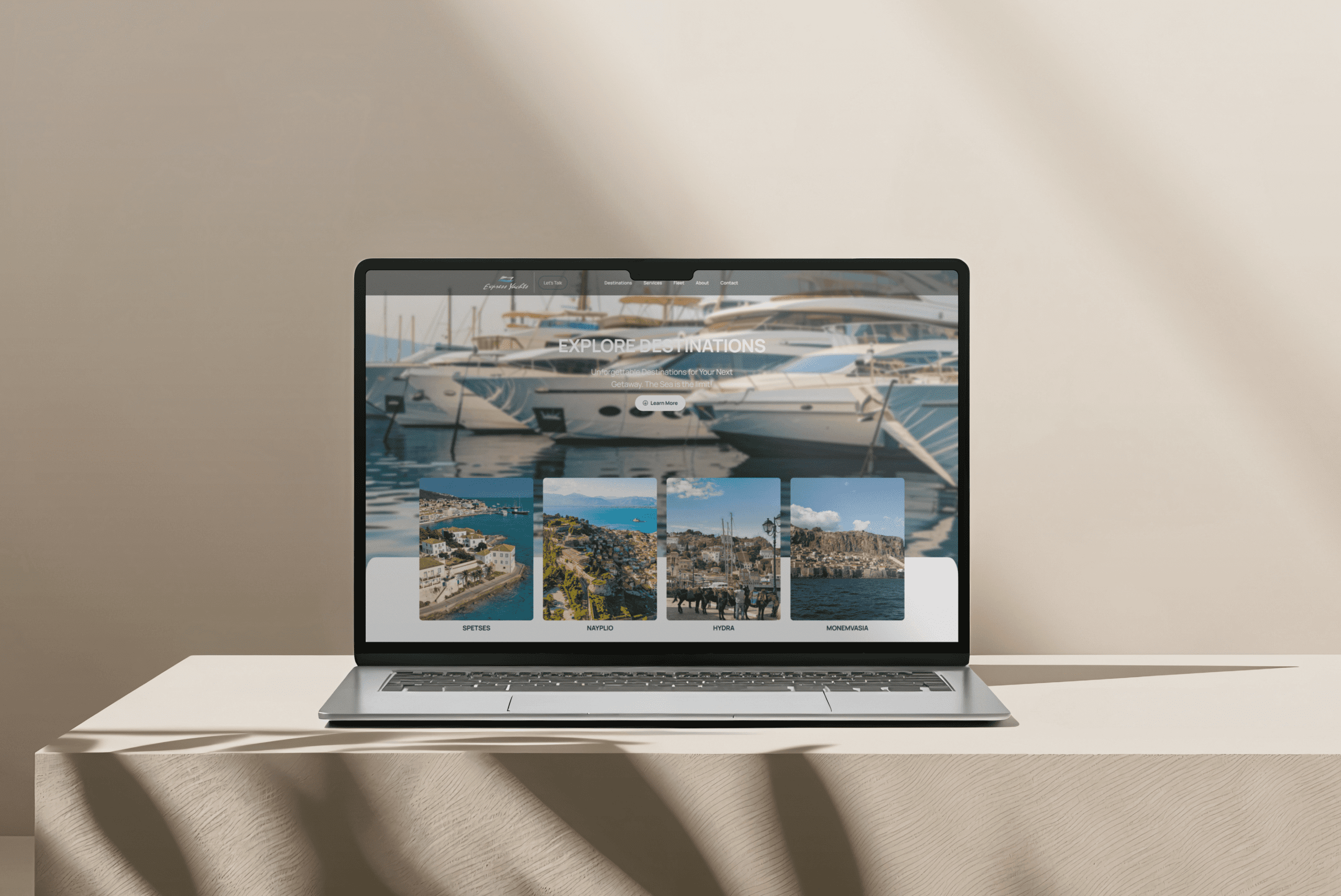 Setting Sail in Style: A Website Design for a Yacht Charter Company in Porto Cheli